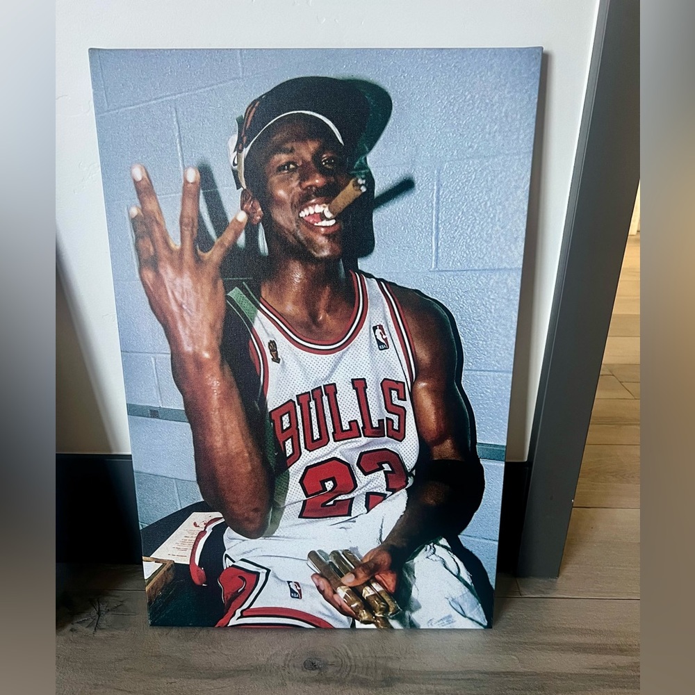 Michael Jordan Canvas print